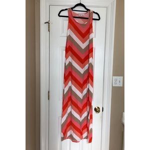 Sleeveless Colorful Maxi Length Dress:)💕